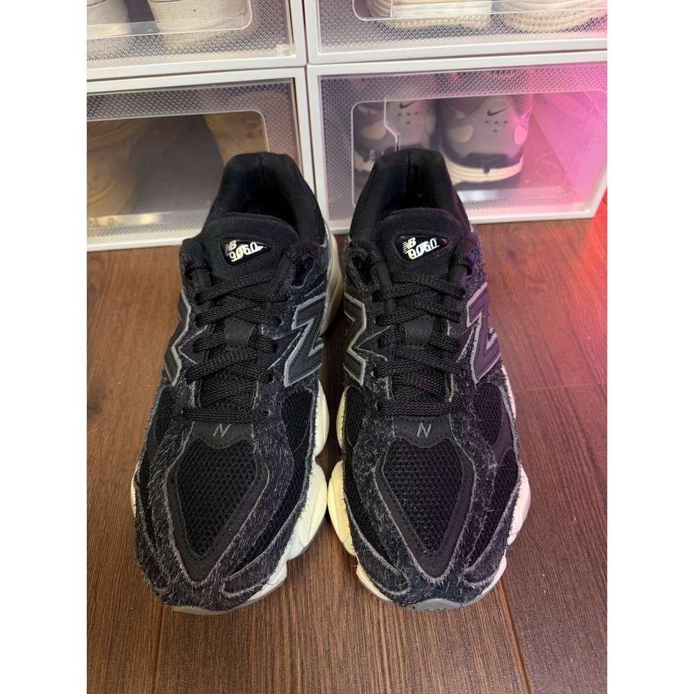 Size 9.5 - New Balance 9060 Suede Pack - Black U9060HSD